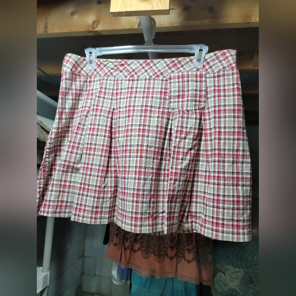 Plaid Skirt